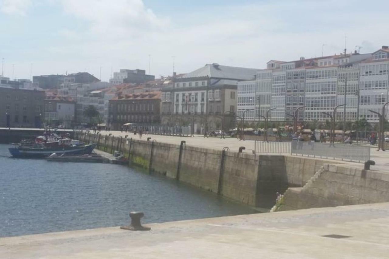 Apartamento Nuevo En Centro Historico A Coruna Bagian luar foto